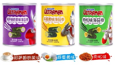 新品上新 | 咔嚓一下~愛上一片有內(nèi)涵的夾心海苔！